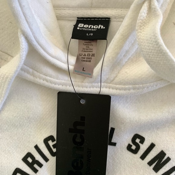 BENCH WOMENS HOODIE ORIGINAL 1989 LOGO - Picture 3 of 5